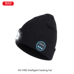 M02 Bluetooth Music Knitted Hat Removable and Washable With LED Lighting