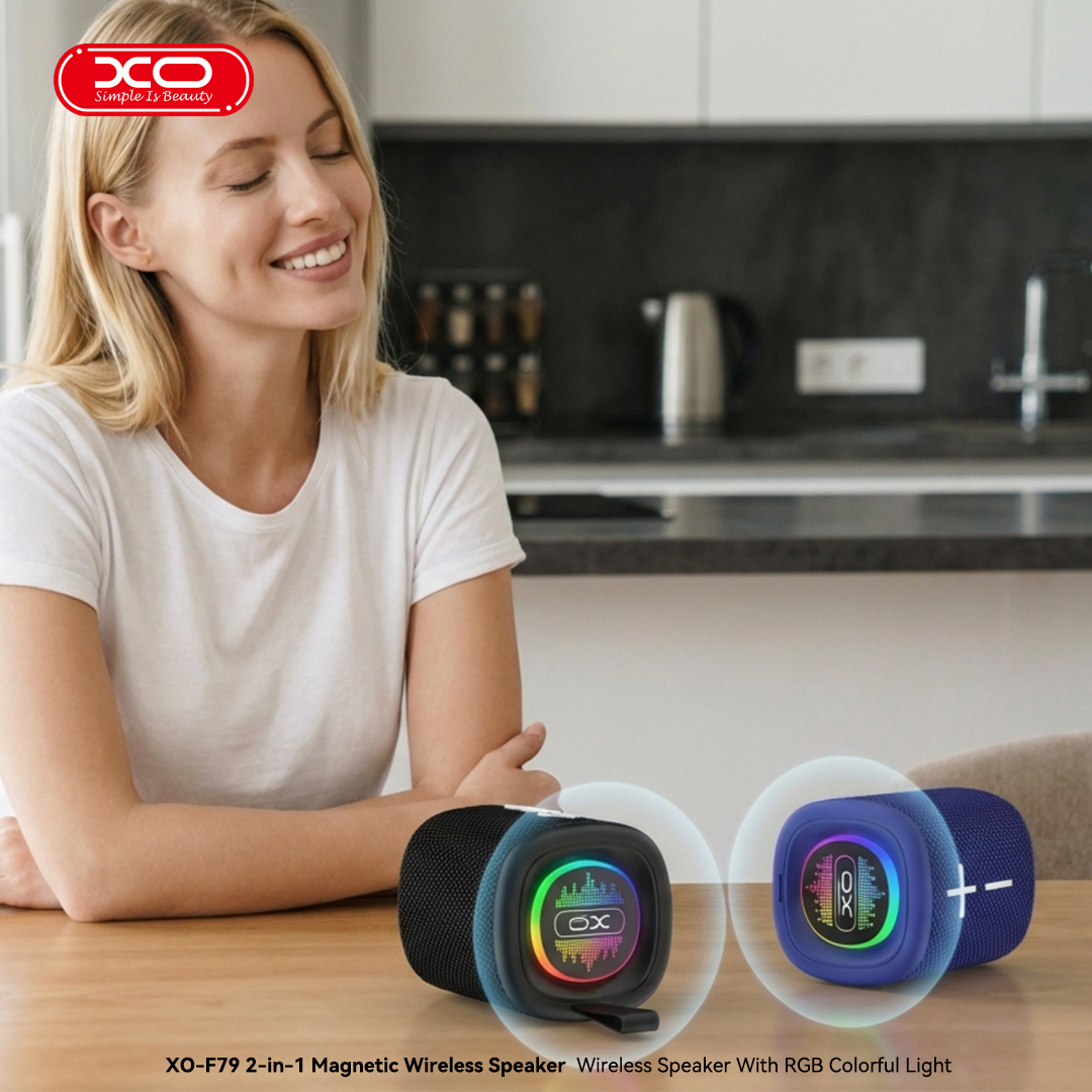 F79 Magnetic RGB Speaker