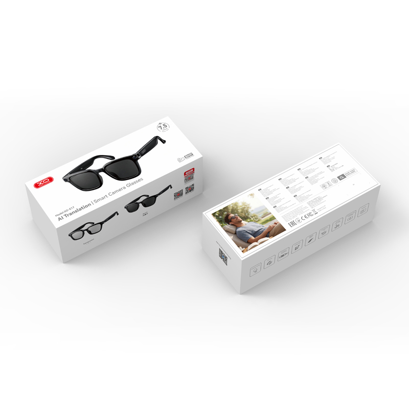 E17 AI Smart Shooting Glasses 8-MEGA Pixel