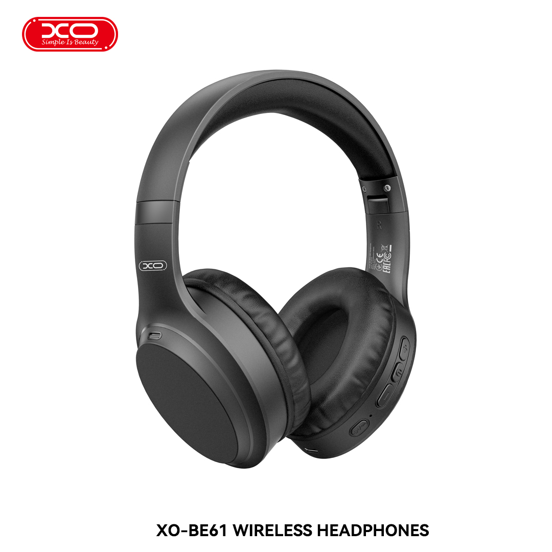 BE61 Foldable Over-Ear Noise-Canceling Headphones