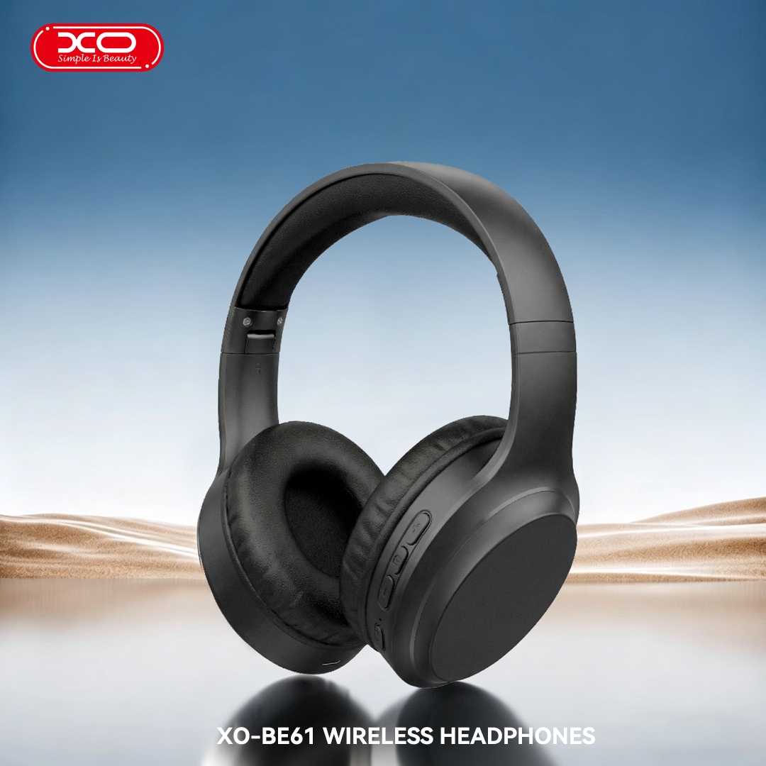 BE61 Foldable Over-Ear Noise-Canceling Headphones