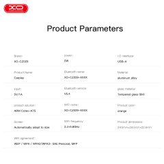 CZ029 CarPlay Dual System with Adapte
