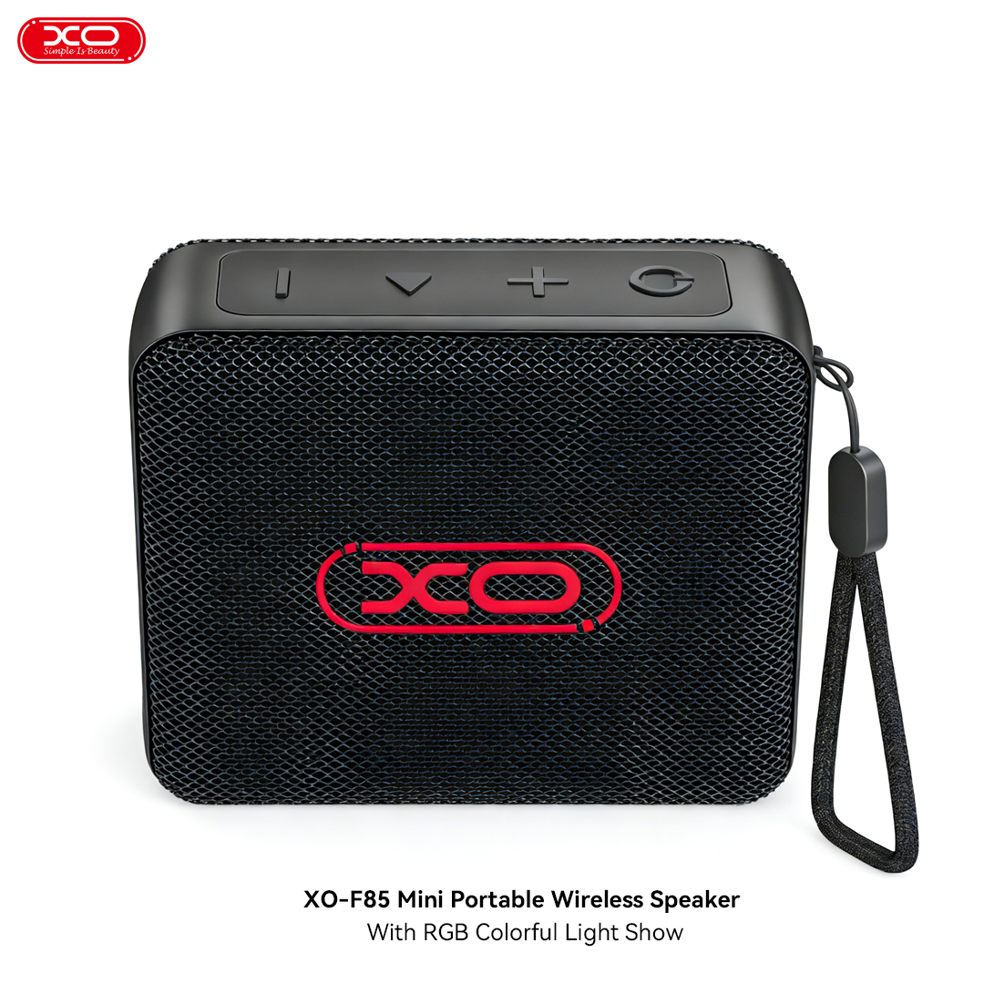 F85 Boombox RGB Speaker With Colorful RGB Light