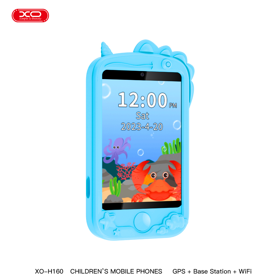 H160 GPS Kids Smart 4G Phone 2.8” Screen 30W Pixel Pink