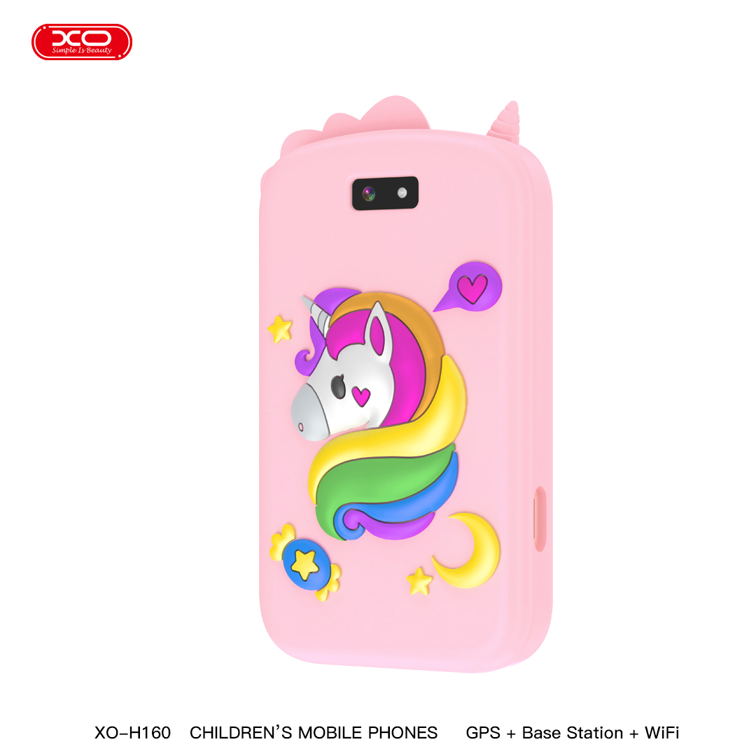 H160 GPS Kids Smart 4G Phone 2.8” Screen 30W Pixel Pink