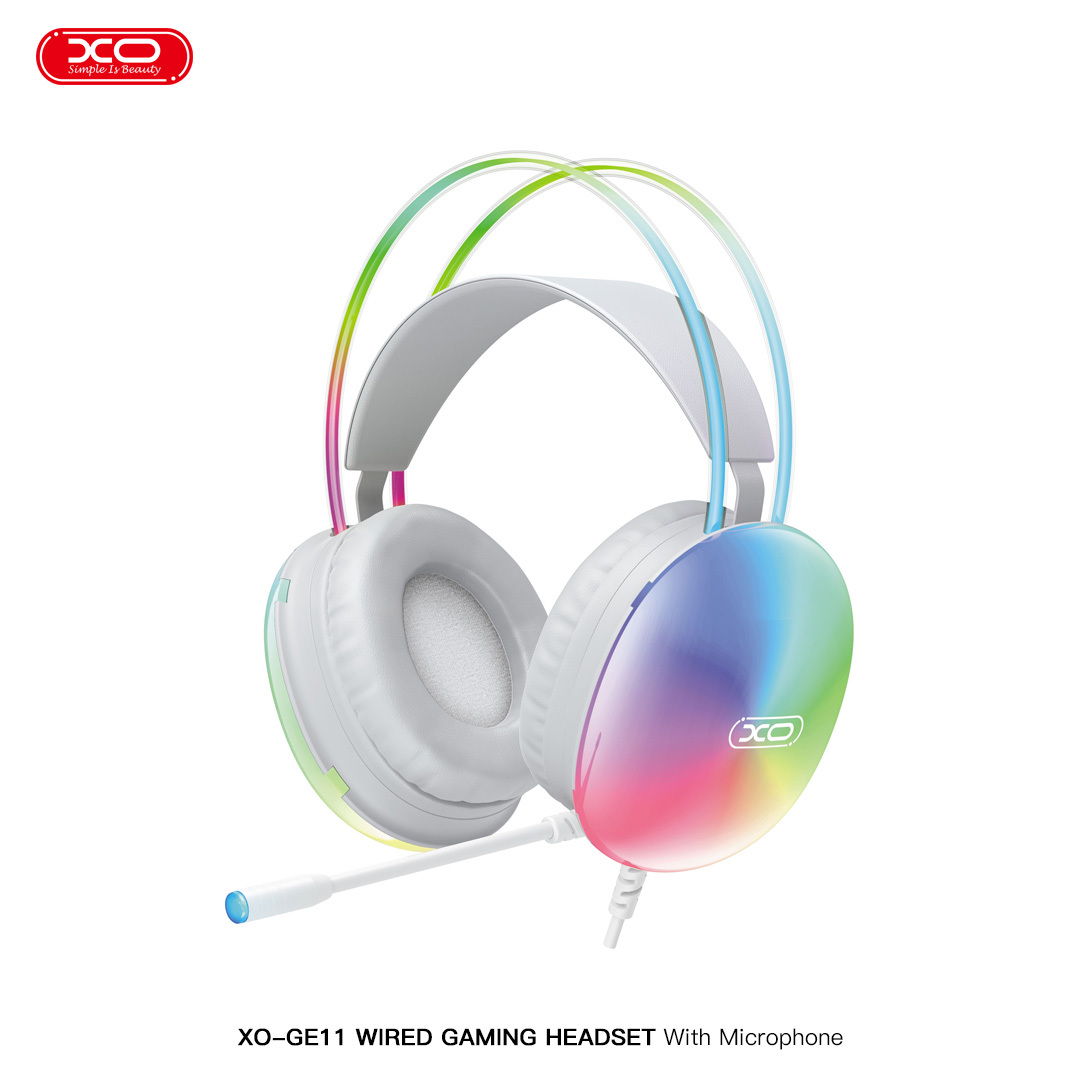 GE10 Colorful RGB Gaming Headset with Microphone
