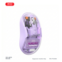 M16 Silent Wireless Dual-Mode Transparent Mouse