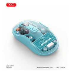 M16 Silent Wireless Dual-Mode Transparent Mouse