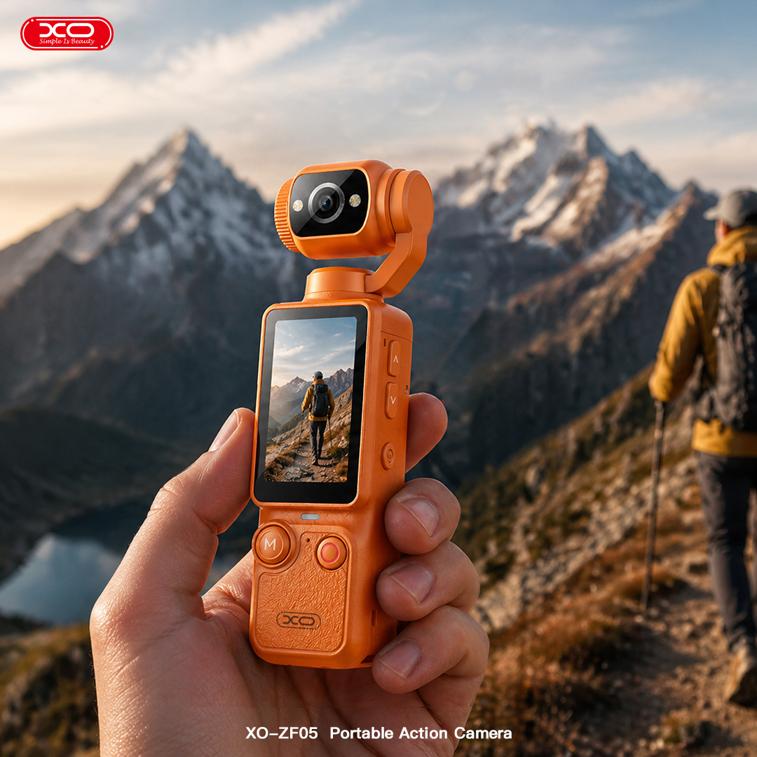 ZF05 Action Camera: 1.9-inch Display, Ultra-HD 4K Resolution, Handheld Action Camera