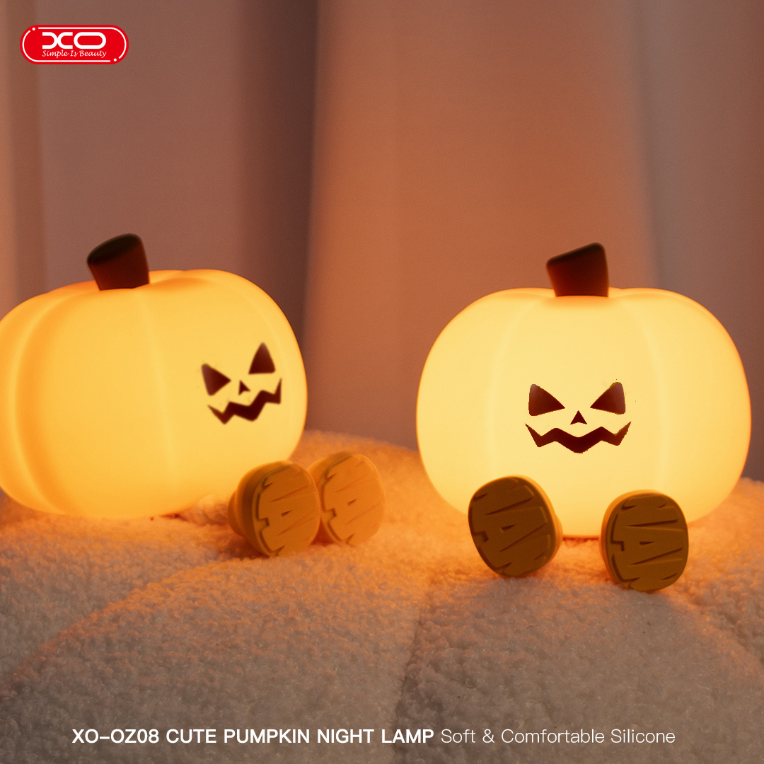 OZ08 Pumpkin Silicone Pat Light 500mAh