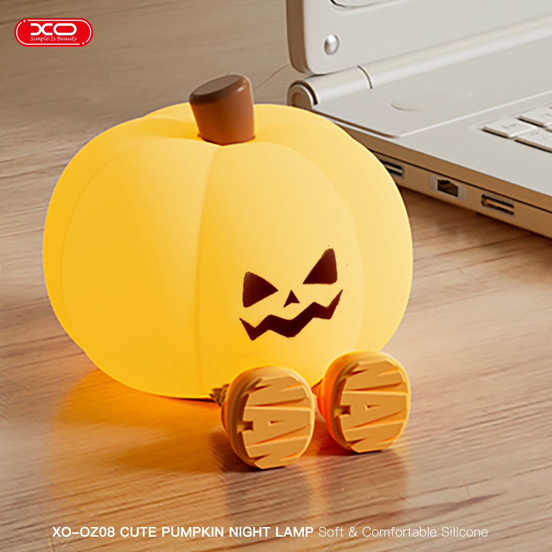 OZ08 Pumpkin Silicone Pat Light 500mAh