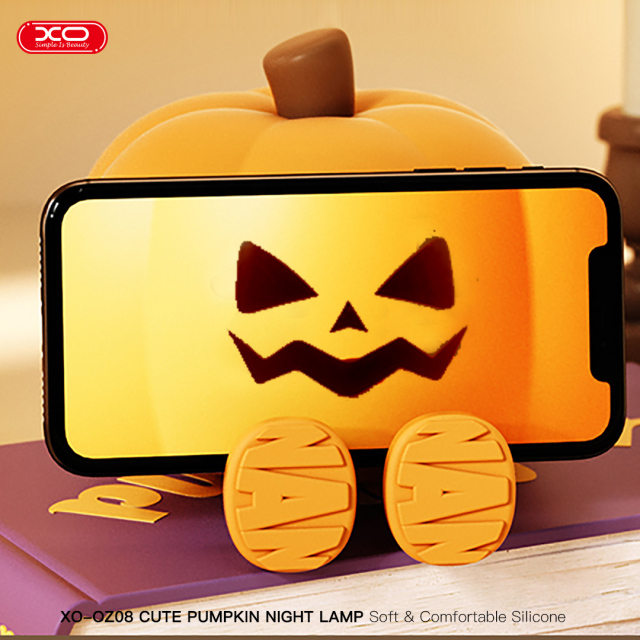 OZ08 Pumpkin Silicone Pat Light 500mAh