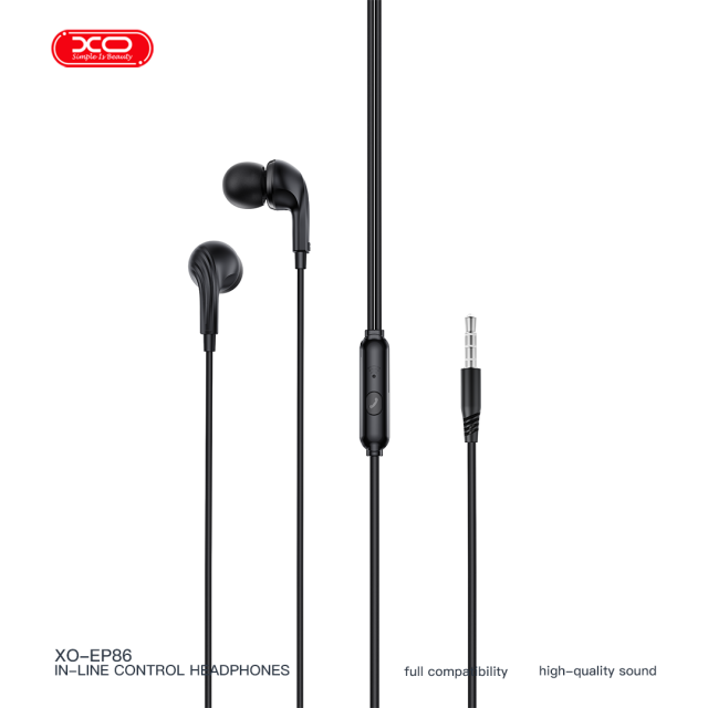 EP86 3.5 mm Wired EarbudsWith Crystal-Clear Calls