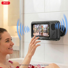 F80 Shower SpeakerShower Phone Holder Wireless SpeakerWith Waterproof Foa-Resistant & Wall Mounted