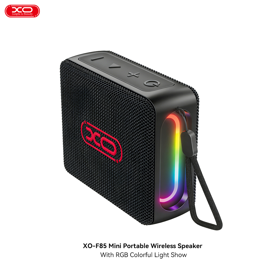 F85 Boombox RGB SpeakerWith Colorful RGB Light