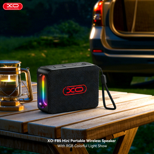 F85 Boombox RGB SpeakerWith Colorful RGB Light