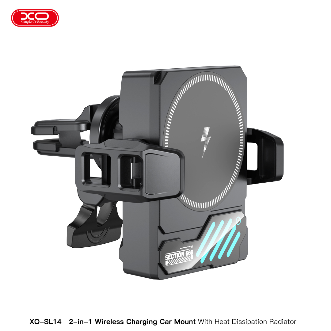 SL14 In-Car Wireless Charger Heat Sink
