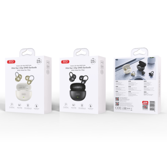G66 OWS PodsWIth Metal ear clips