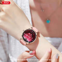 J17  AMOLED Screen Ultra-Thin Round Women's Watch