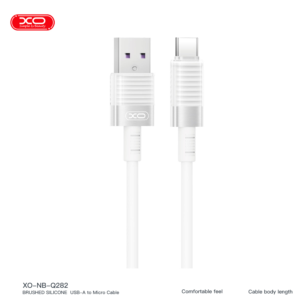 NB282 Brushed Silicone 6A Fast Charging Apple/type-c Data Cable