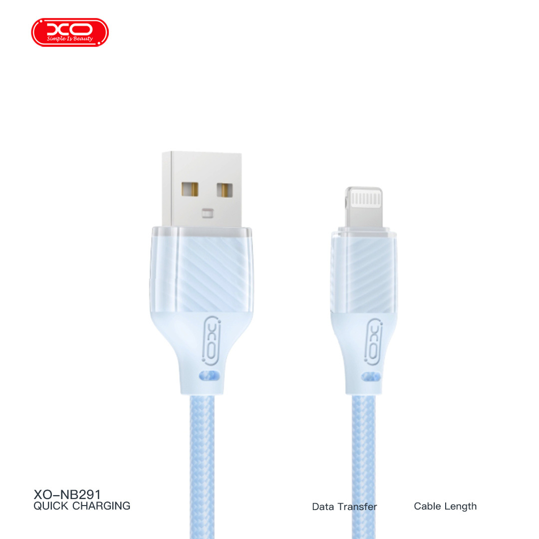 NB291 Transparent Case Braided 6A IP Cable