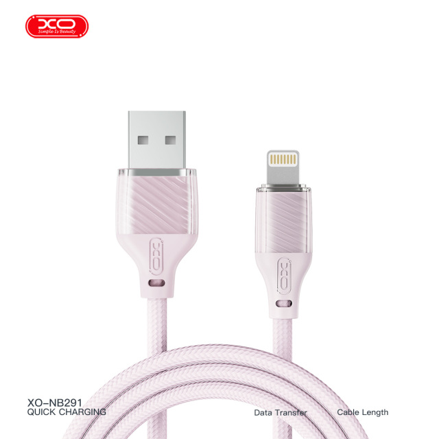 NB291 Transparent Case Braided 6A IP Cable