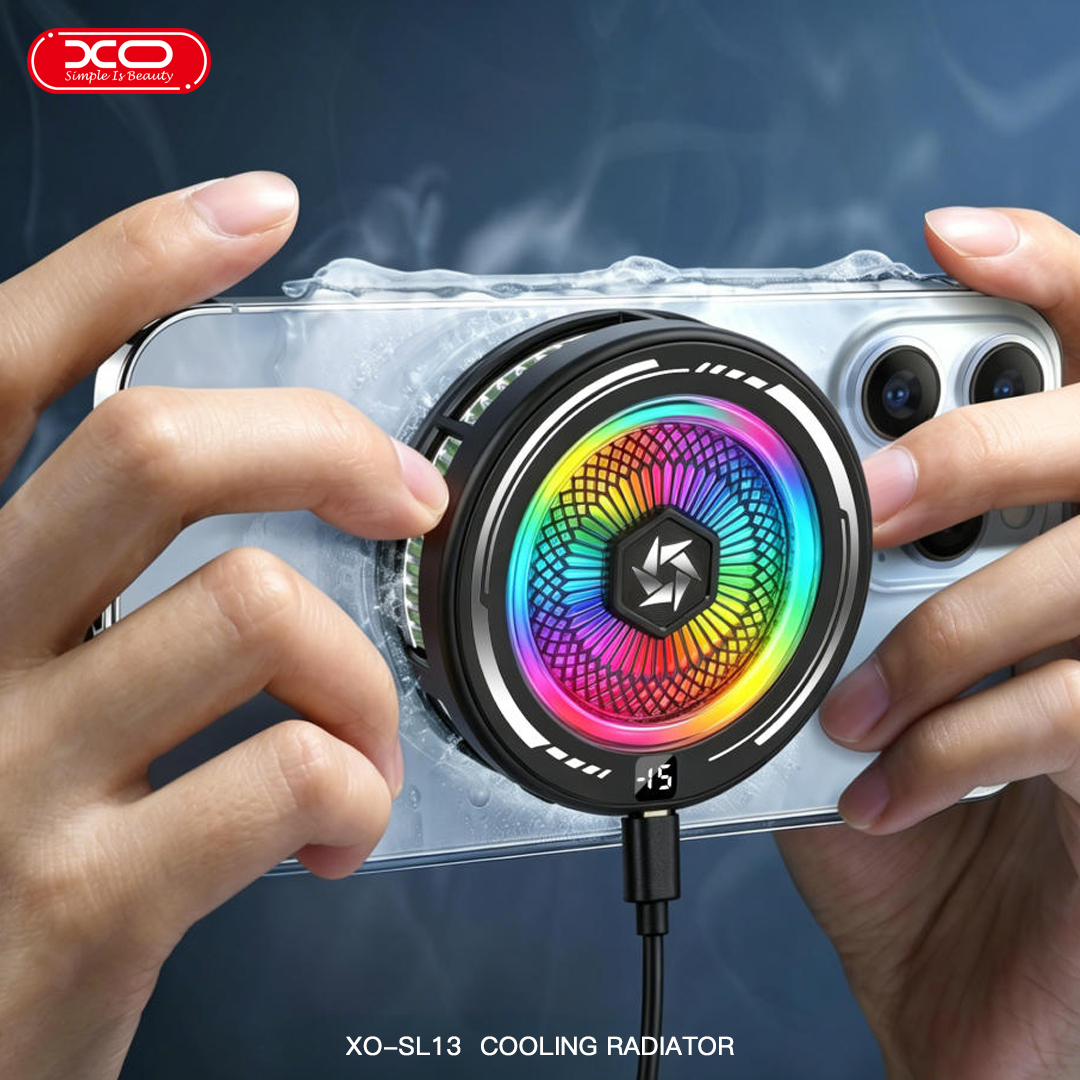 SL13 Icy Edition  AI Temperature Control / Digital Display / Magnetic Mount / Dual-Use Back Clip  Heatsink