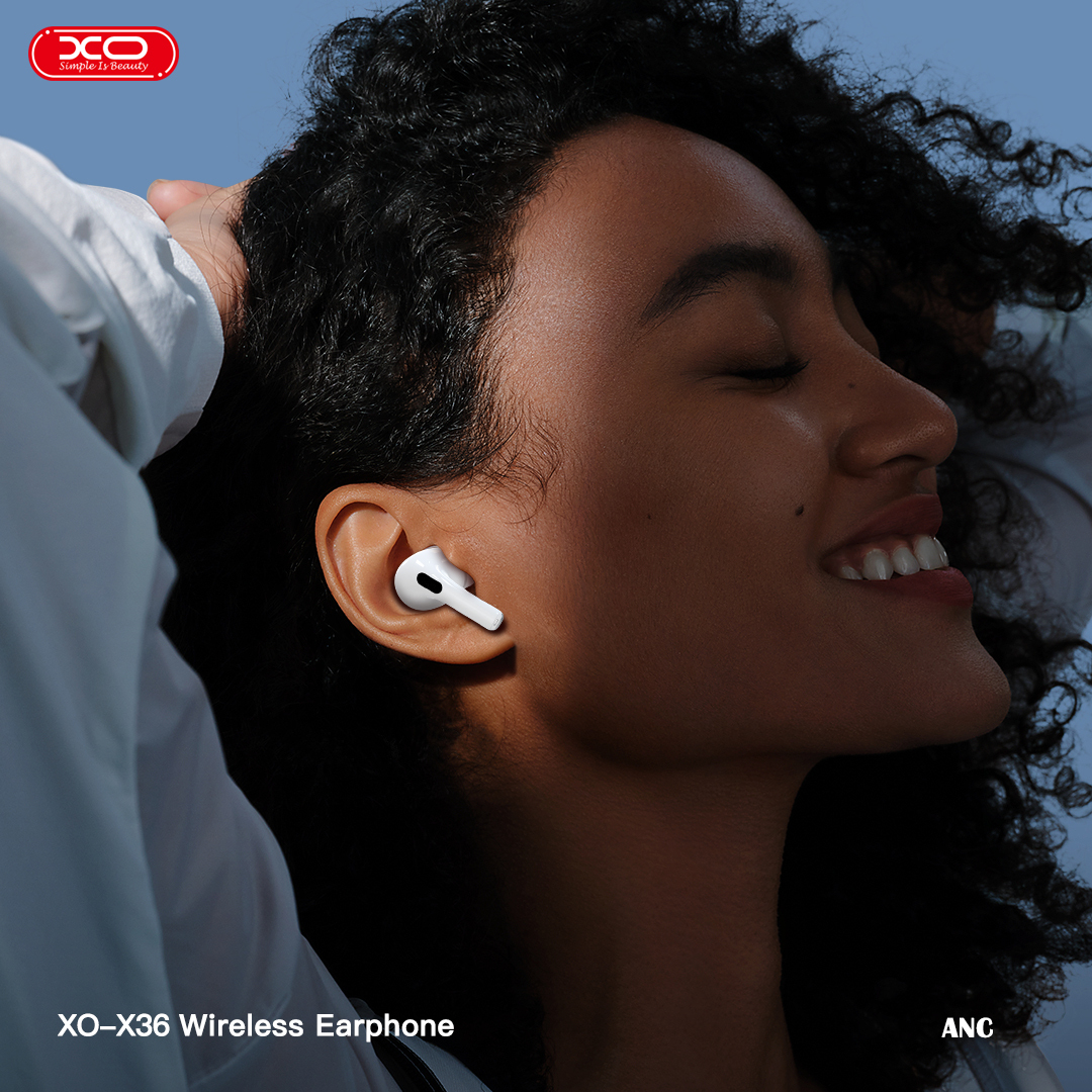 X36 Pro Smart Screen ANC Active Noise Cancellation TWS Bluetooth Headset