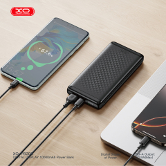 PB308 USB-C 20W/USB-A 22.5W Digital Fast Charger 10000mAhReal Capacity 9000mAh