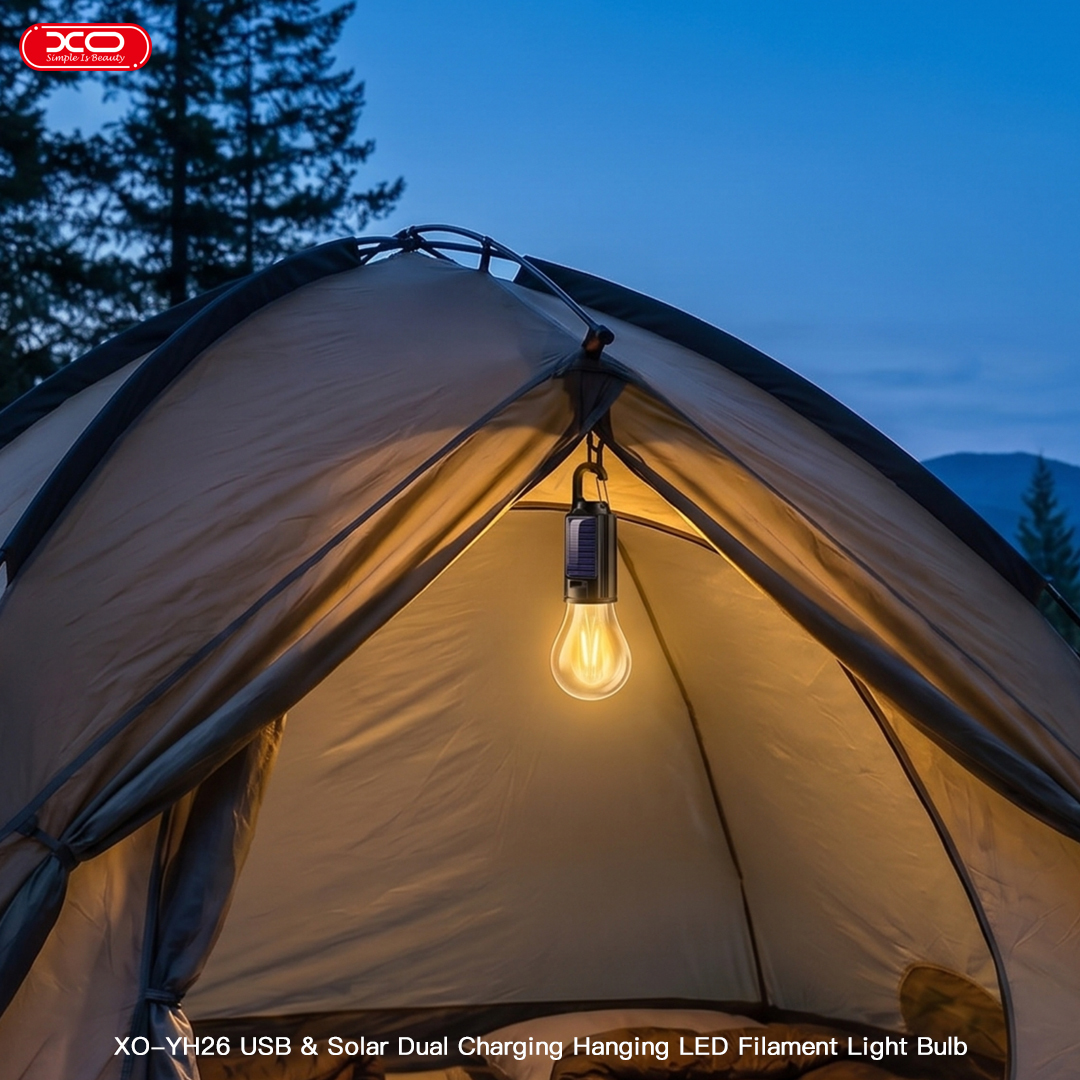 YH26 Solar-Powered Vintage Hook Lamp