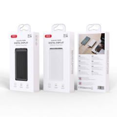 PB308 USB-C 20W/USB-A 22.5W Digital Fast Charger 10000mAhReal Capacity 9000mAh