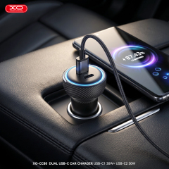 CC80 Smart Pull-Tab Blu-ray C+C 60W Car Charger