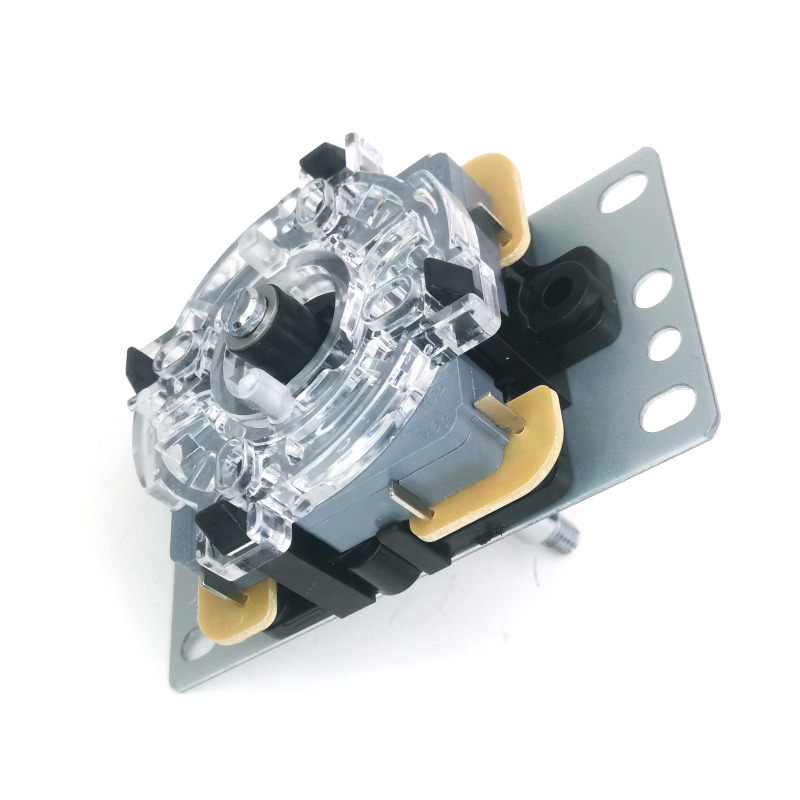 Alomejor Arcade Joystick Gamepad DIY Joystick Arcade Competition Game Fighting Stick Replacement Parts Pin Circuit Board with Ball Head