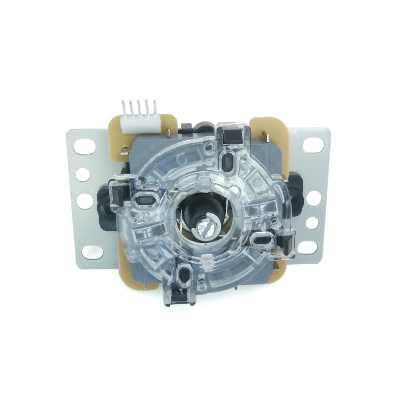 Alomejor Arcade Joystick Gamepad DIY Joystick Arcade Competition Game Fighting Stick Replacement Parts Pin Circuit Board with Ball Head