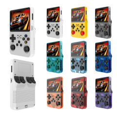 R36s 128G Wi-Fi Portable Retro Handheld Console Classic Controller Design Built-in 40000 Games Nostalgic Gaming Enthusiasts