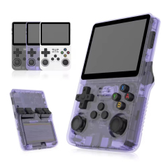 R36s 128G Wi-Fi Portable Retro Handheld Console Classic Controller Design Built-in 40000 Games Nostalgic Gaming Enthusiasts