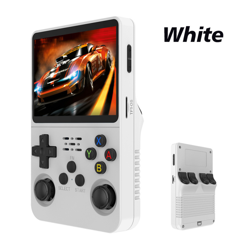 R36s 128G Wi-Fi Portable Retro Handheld Console Classic Controller Design Built-in 40000 Games Nostalgic Gaming Enthusiasts