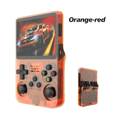 R36s 128G Wi-Fi Portable Retro Handheld Console Classic Controller Design Built-in 40000 Games Nostalgic Gaming Enthusiasts