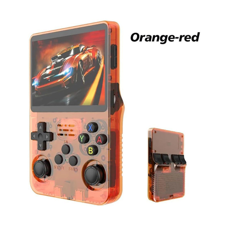 R36s 128G Wi-Fi Portable Retro Handheld Console Classic Controller Design Built-in 40000 Games Nostalgic Gaming Enthusiasts