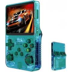 R36s 128G Wi-Fi Portable Retro Handheld Console Classic Controller Design Built-in 40000 Games Nostalgic Gaming Enthusiasts