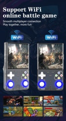 Open Source R36Ultra Handheld Game Machine Retro 4 Inch Screen Arcade Wi-Fi Communication Nostalgic Portable Video Gaming Player