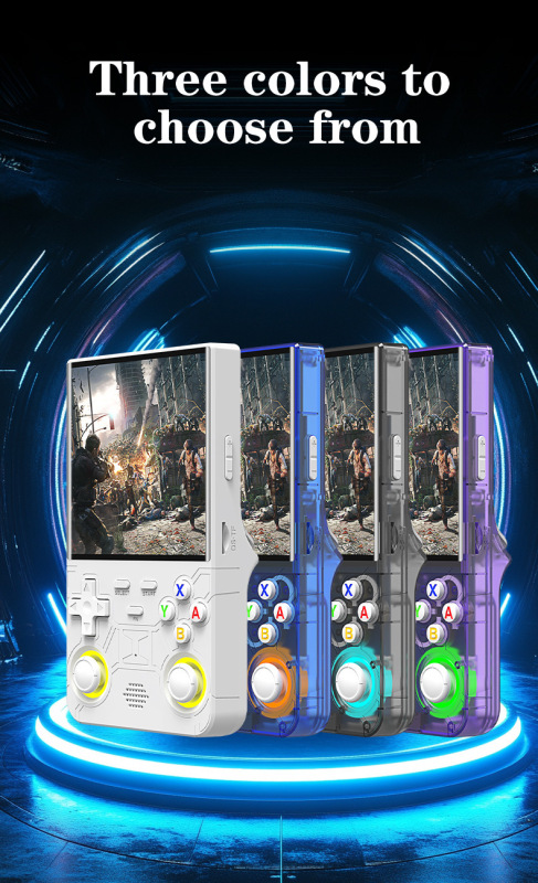 Open Source R36Ultra Handheld Game Machine Retro 4 Inch Screen Arcade Wi-Fi Communication Nostalgic Portable Video Gaming Player