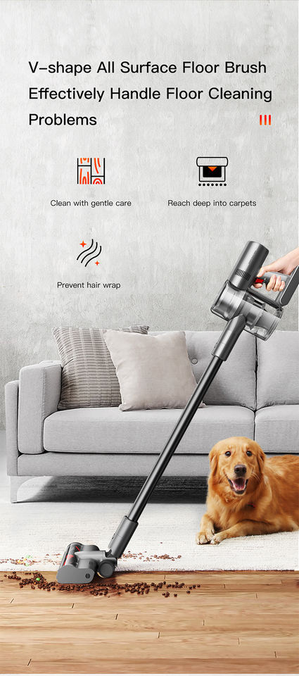 Global Version Dreame v12 Cordless Vacuum Cleaner 4 in 1 Powerful Portable Handheld Stick Vacuum Cordless Vacuum Cleaner
