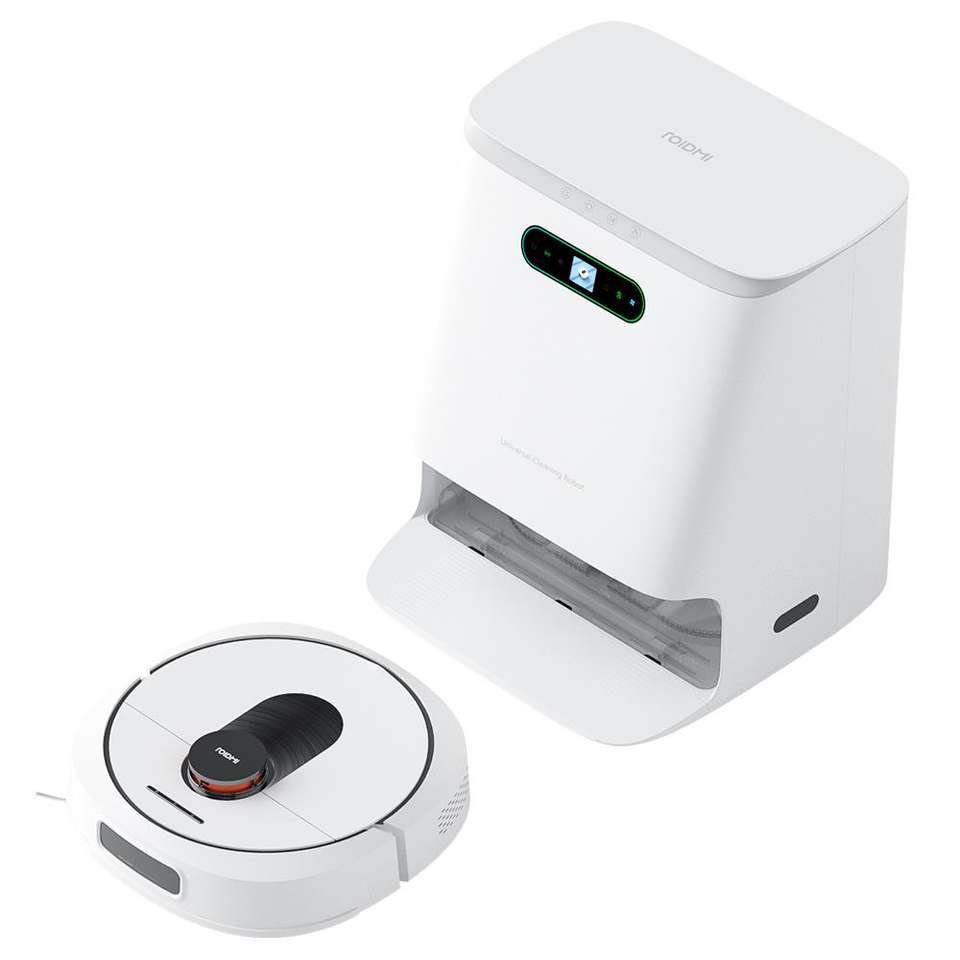 ROIDMI EVA Robot Vacuum Cleaner For Home Global Version 3200Pa Strong Suction Cleaner Sweeping Washing Mop APP Smart Control