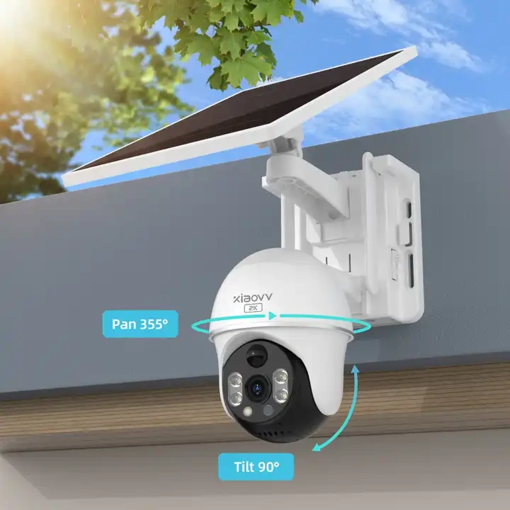 Xiaovv Solar-Powered Outdoor PTZ 4G