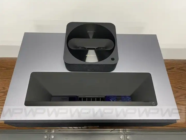 Formovie R1 Nano UST Laser Portable Projector — Full HD ALPD | with 1200 ANSI Lumens, Keystone Correction, WiFi, Bluetooth and Crisp Audio