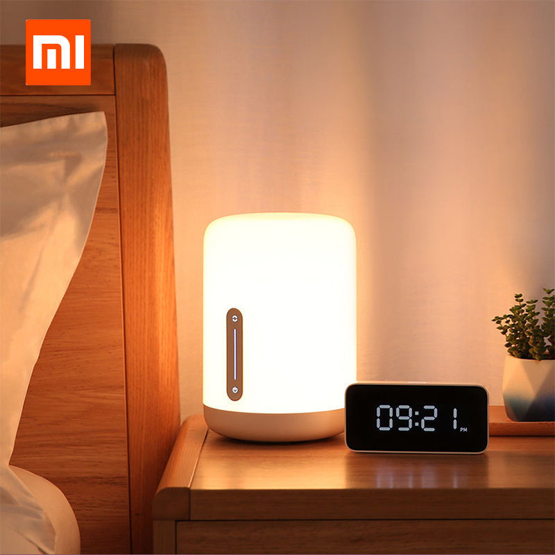 Xiaomi Mi Smart Bedside Lamp 2, Colorful Light, Table Lamp, Bluetooth WiFi Touch APP Control Apple Home Kit