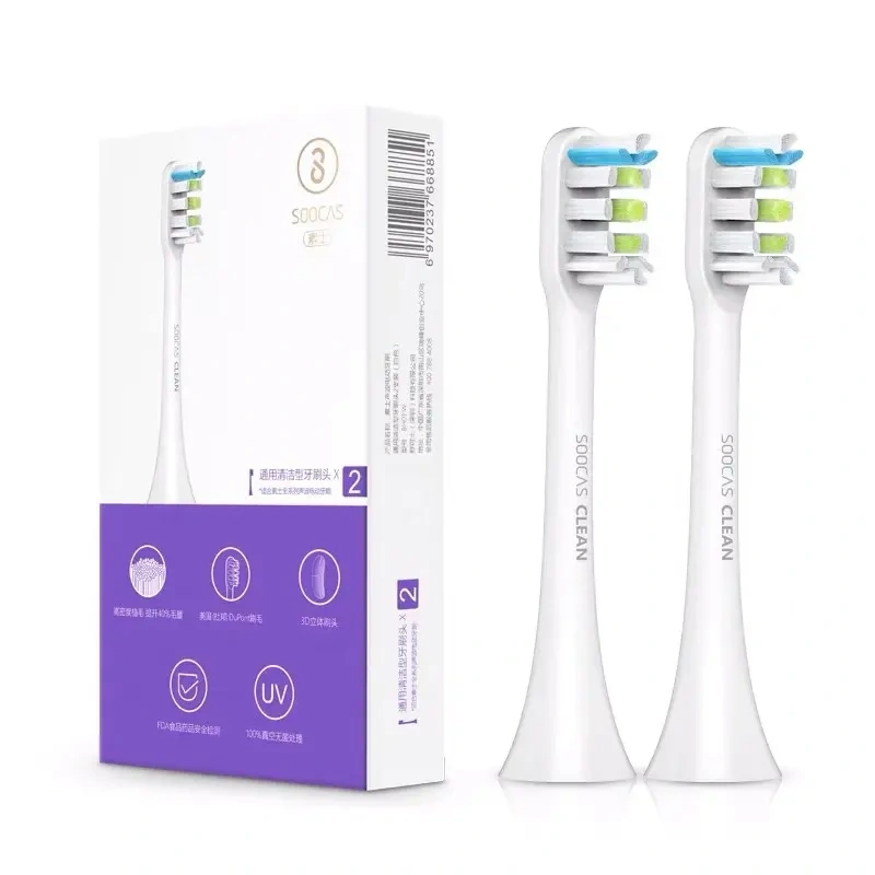 Soocas NEOS II replacement brush head (2 packs in 1 box)