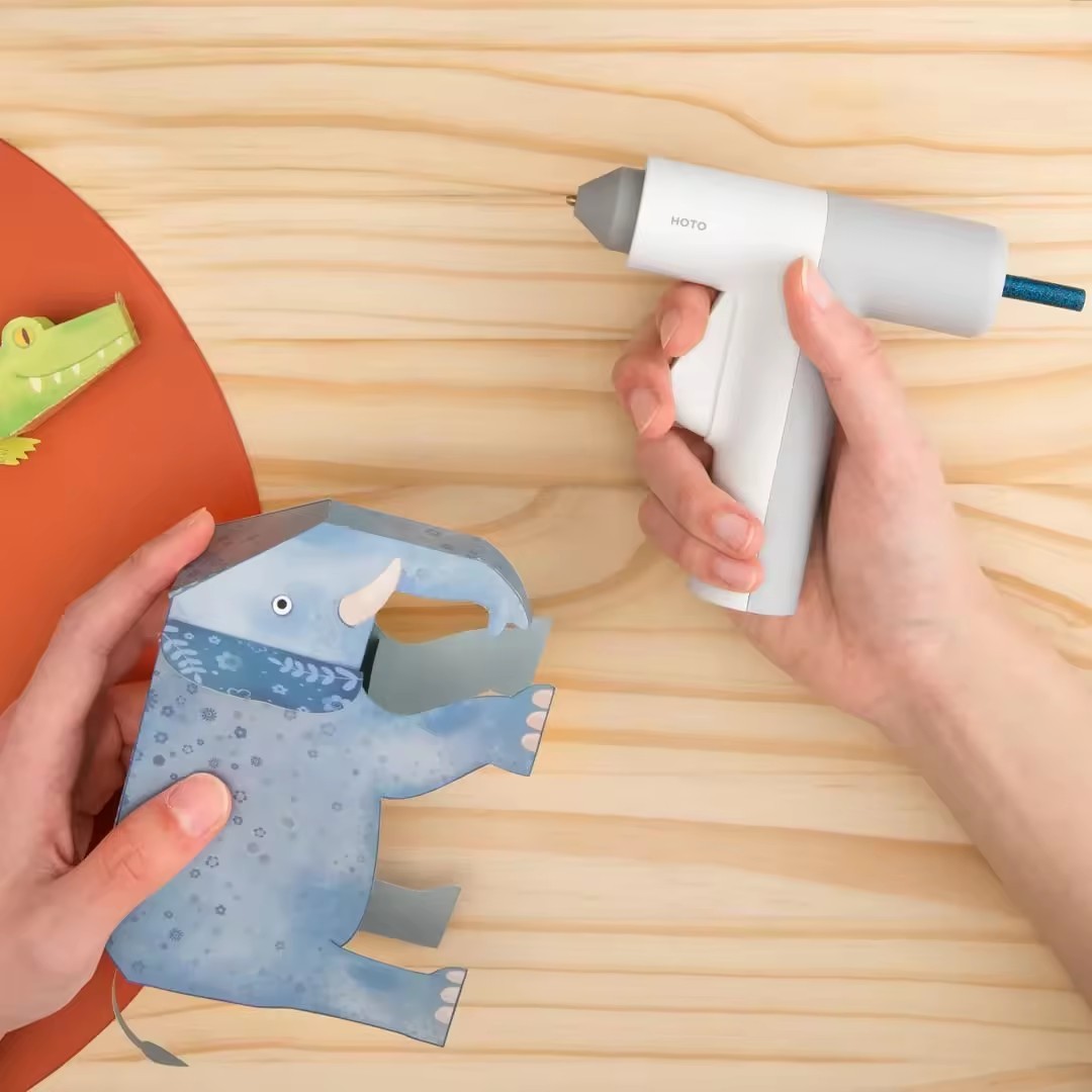 HOTO Hot Glue Sticks Bundle with HOTO Cordless Hot Glue Gun