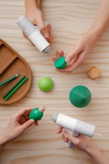 HOTO Hot Glue Sticks Bundle with HOTO Cordless Hot Glue Gun